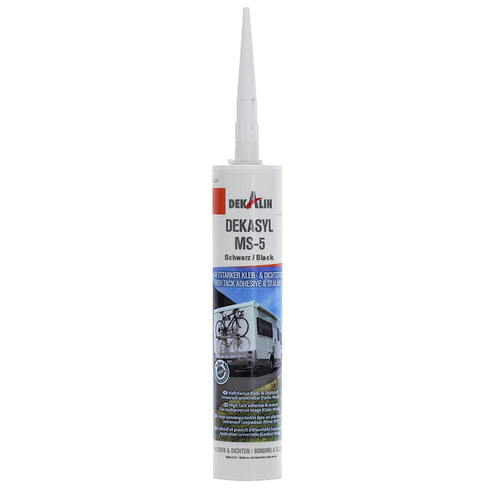 Dekalin 6252412 DEKAsyl MS-5 290 ml schwarz Einzelkartusche Kraftkleber