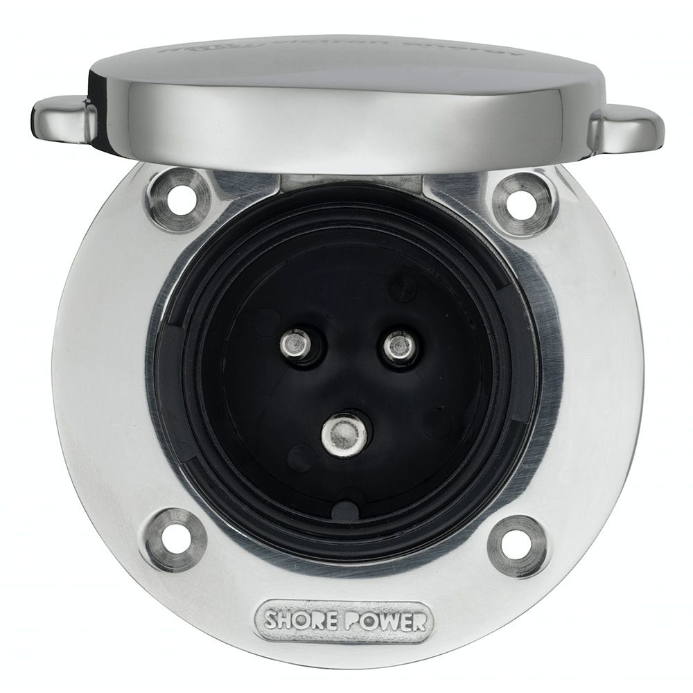 Victron 32A Edelstahl Einbau-Steckdose Landstrom Boot Wohnmobil Yacht