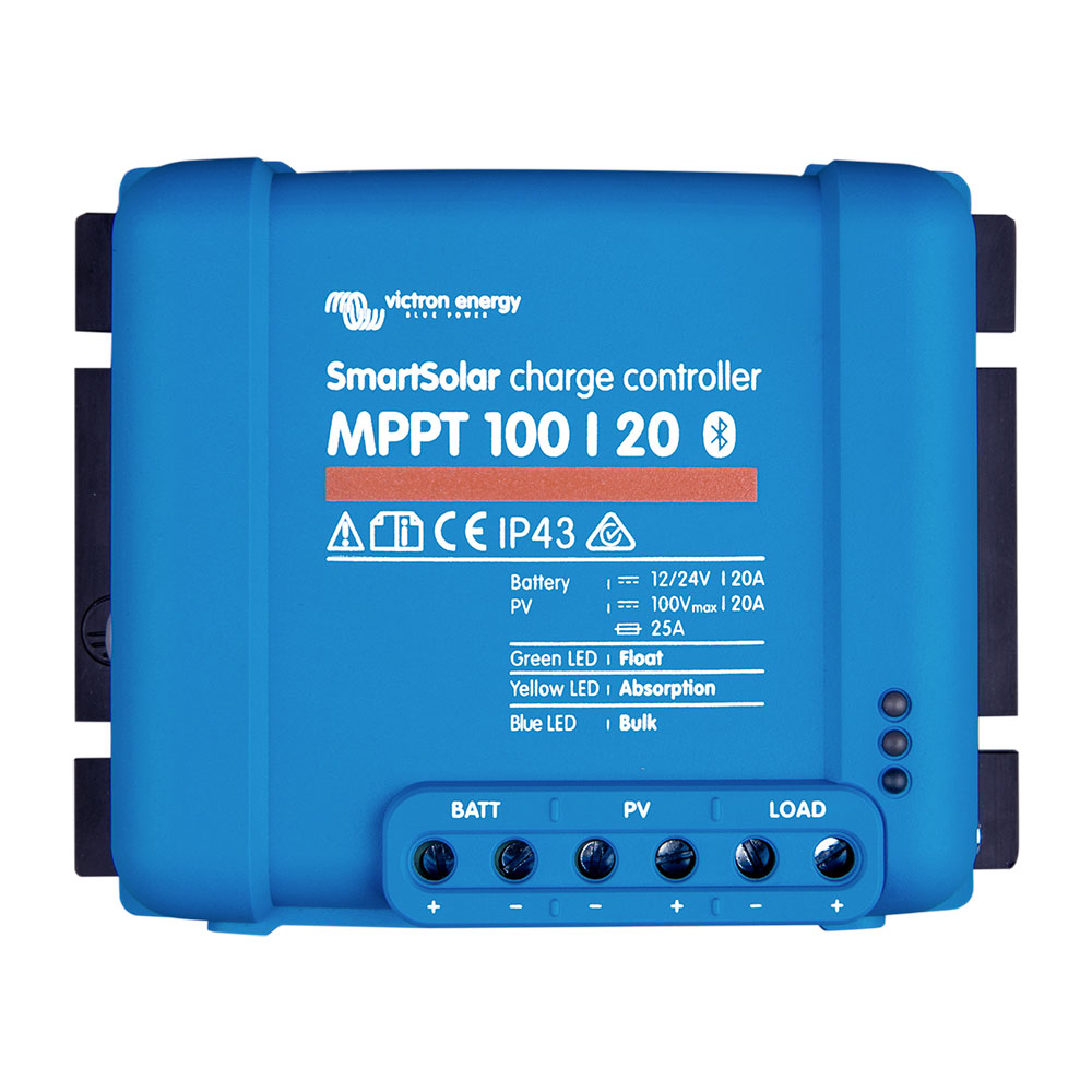 Victron SmartSolar MPPT 100/20-48 – 12V/24V/48V Solar-Laderegler für Wohnmobile & Boote
