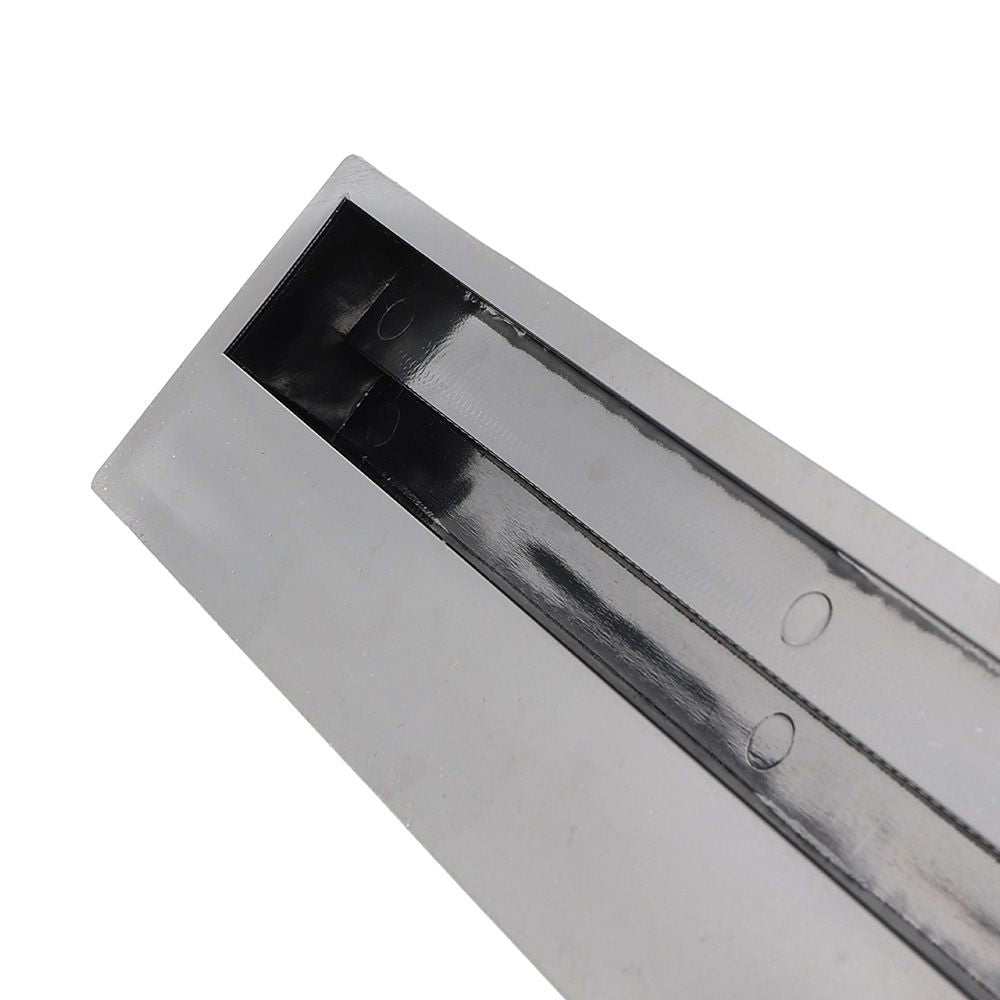 Offgridtec© 68cm Spoiler Schwarz/Weiß Solar Dachhalterung Heavy Duty