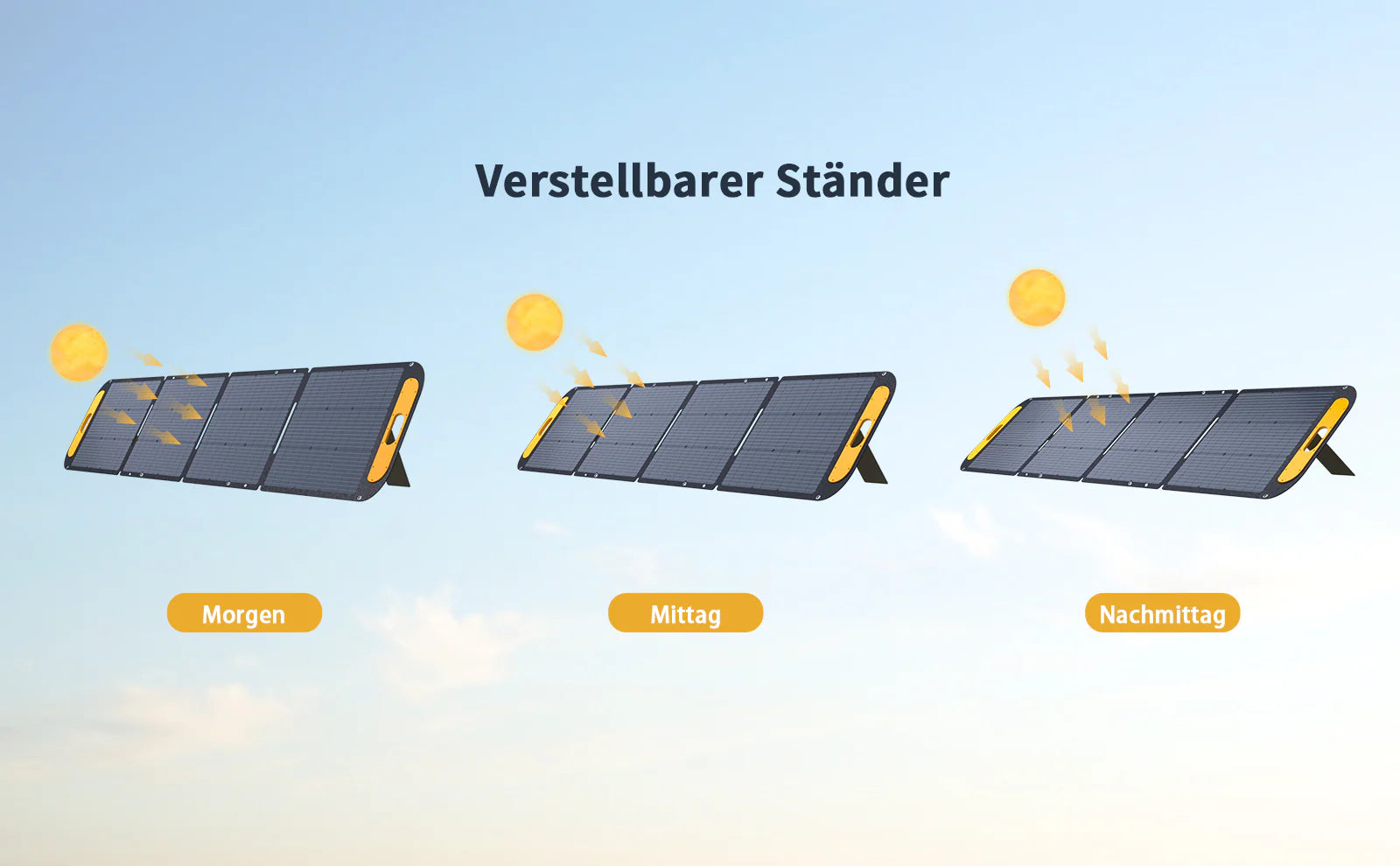 VTOMAN 200W Faltbares tragbares Solarpanel