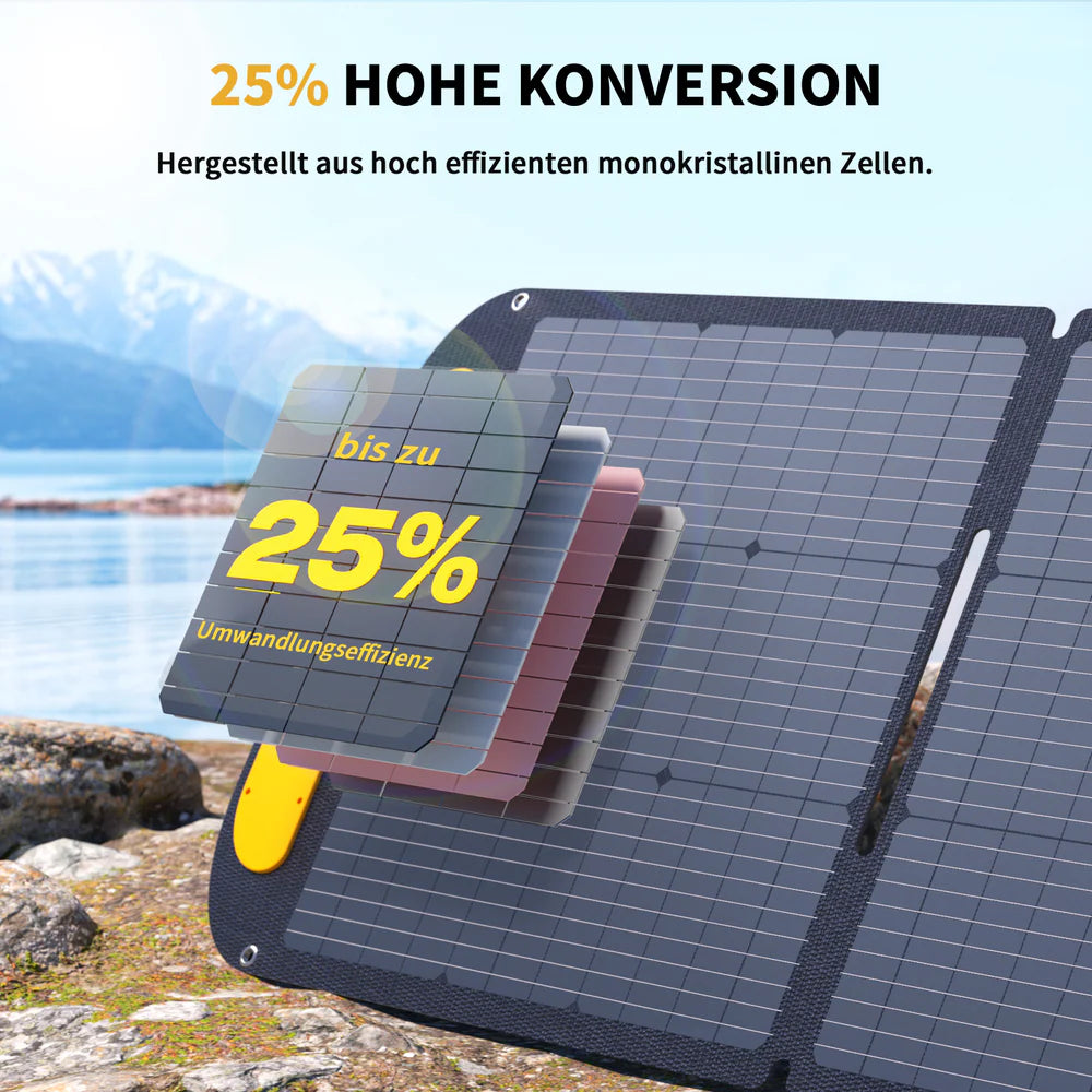 VTOMAN 200W Faltbares tragbares Solarpanel