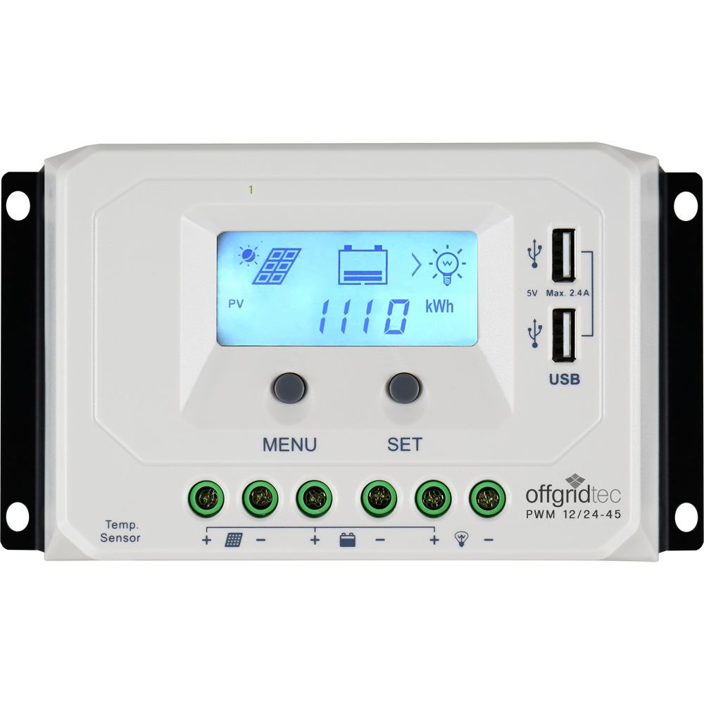 Offgridtec® Autark XL-Master 300W Solaranlage - 1500W AC Leistung 154Ah AGM Akku