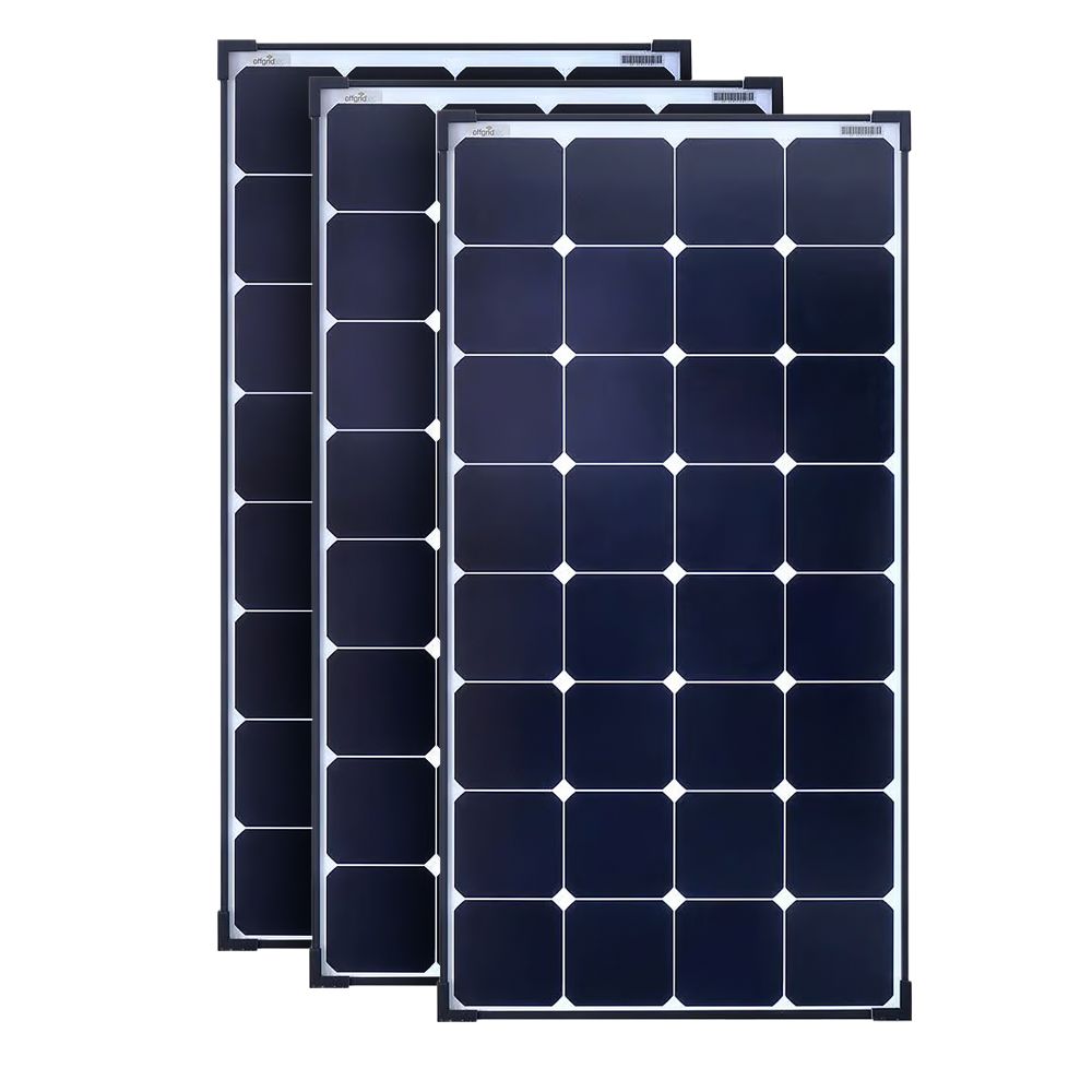Offgridtec 3x120W High-End Solarset 12V Wohnmobil | Komplettset