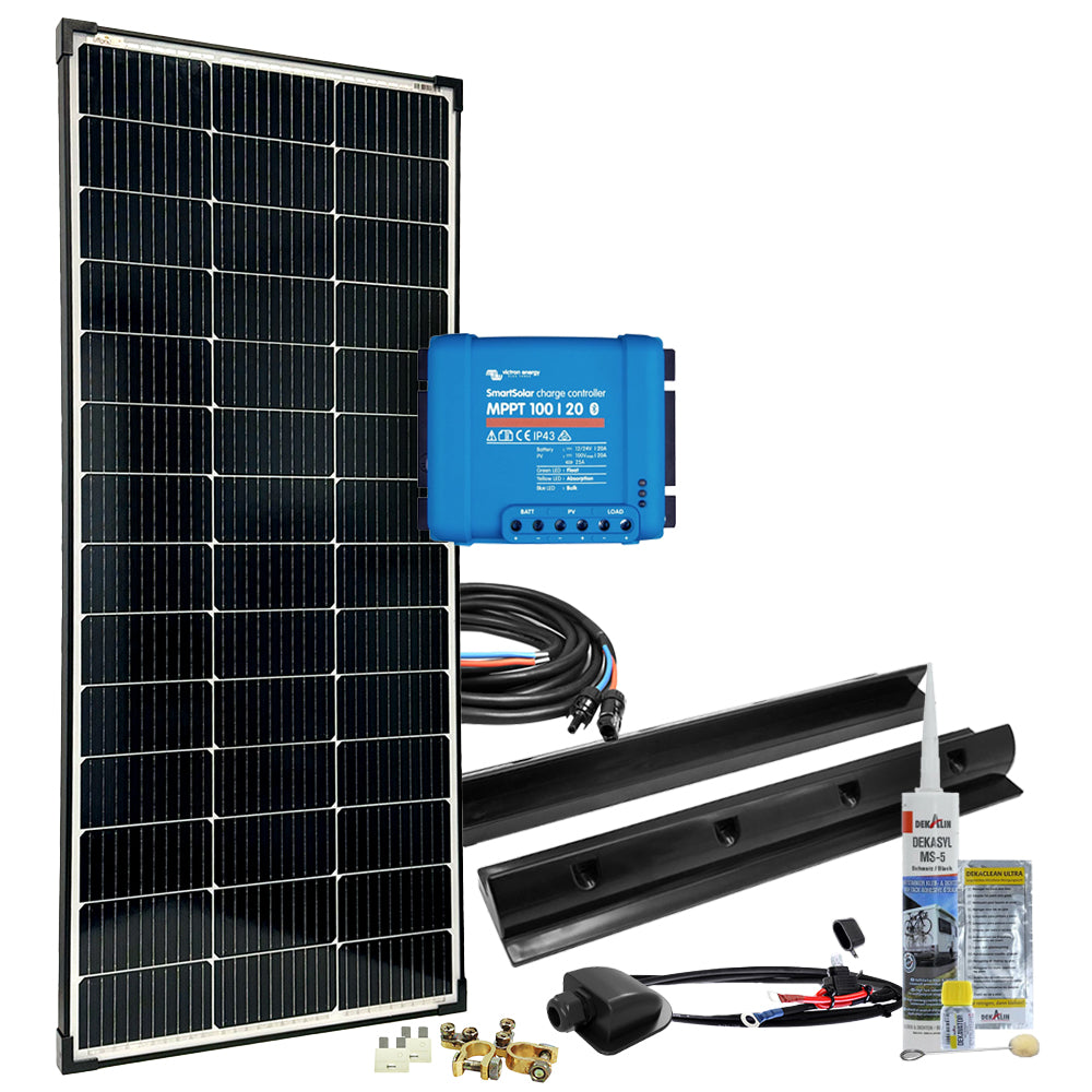 Offgridtec mPremium+ 150W 12V Caravan Solaranlage | Premium-Set