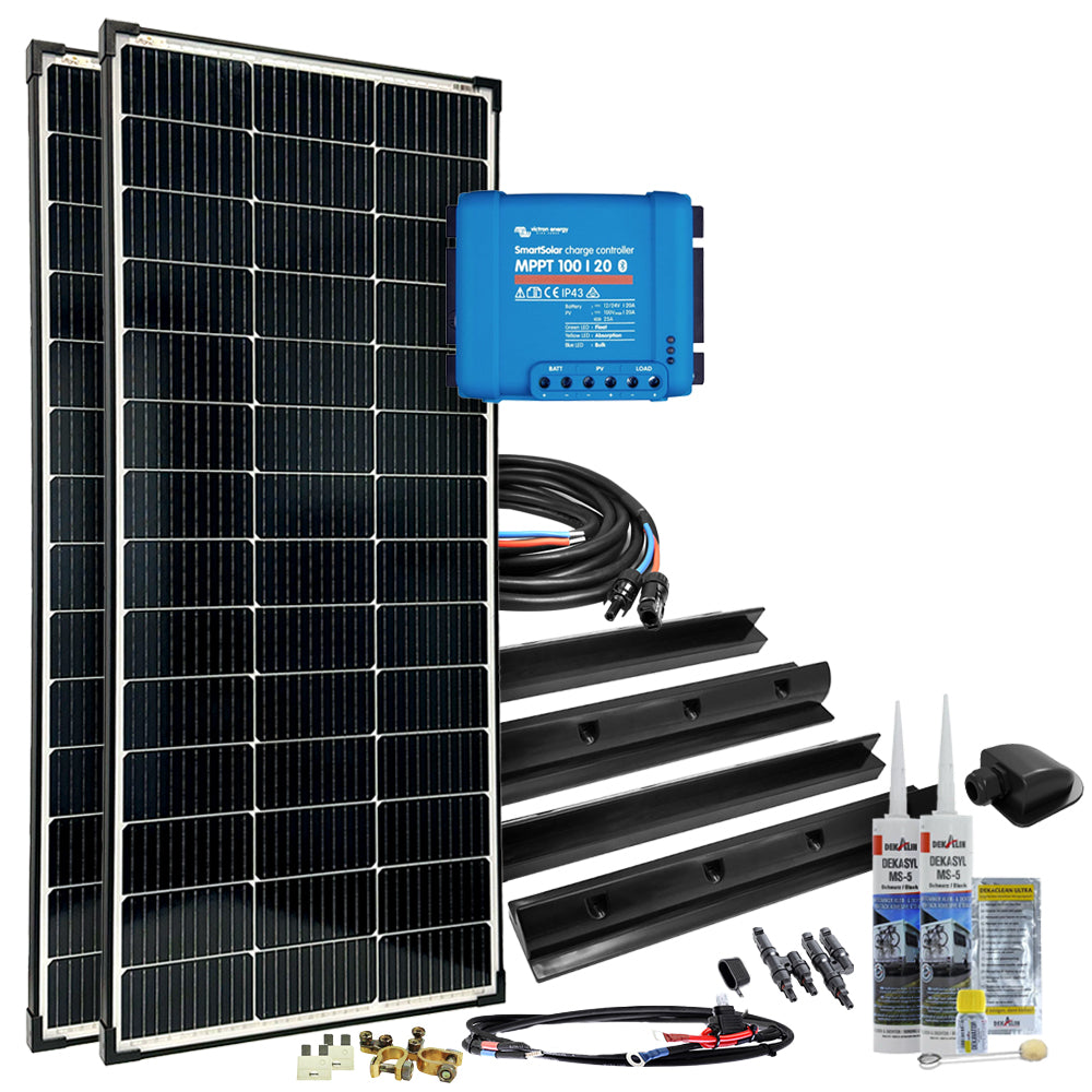 Offgridtec mPremium+ 300W 12V Caravan Solaranlage | Premium-Set