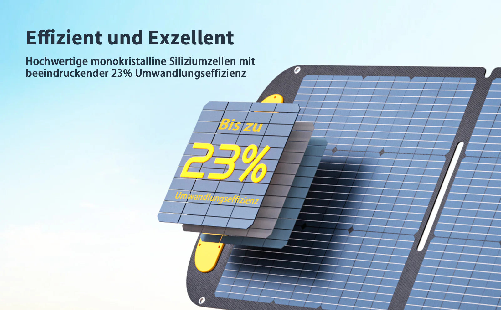 VTOMAN 200W Faltbares tragbares Solarpanel