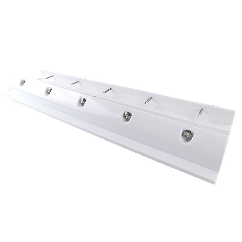Offgridtec© 68cm Spoiler Schwarz/Weiß Solar Dachhalterung Heavy Duty