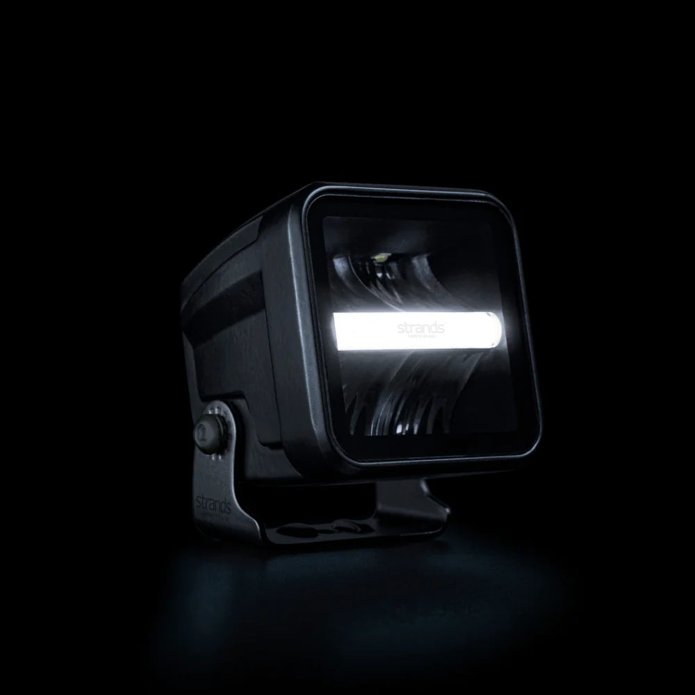 Strands Siberia XP Qube LED Zusatzscheinwerfer – 3150 lm, IP69K, 5700K