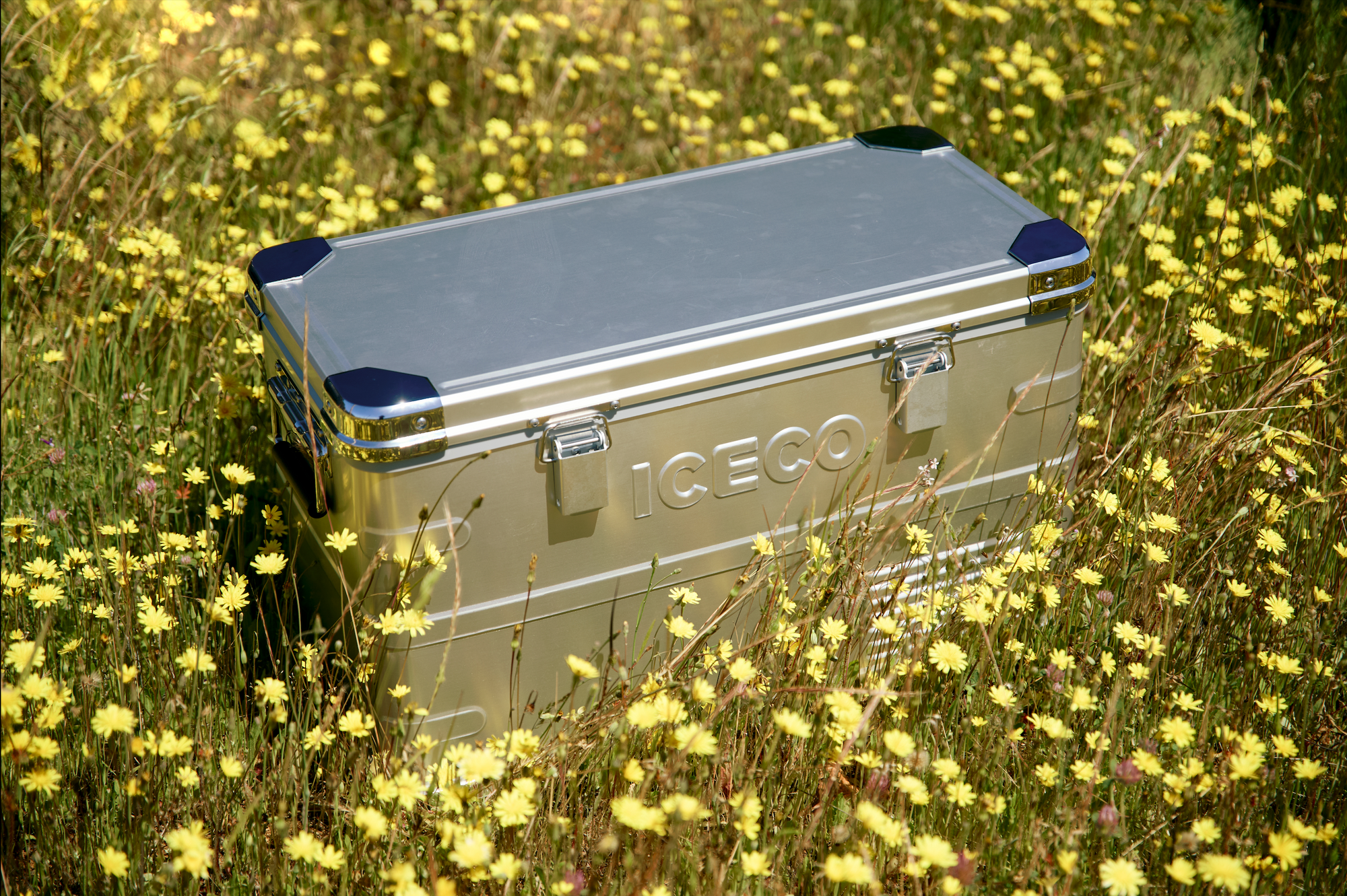 ICECO APL35 Kompressor-Kühlbox, Dual-Zone, Silber/Schwarz