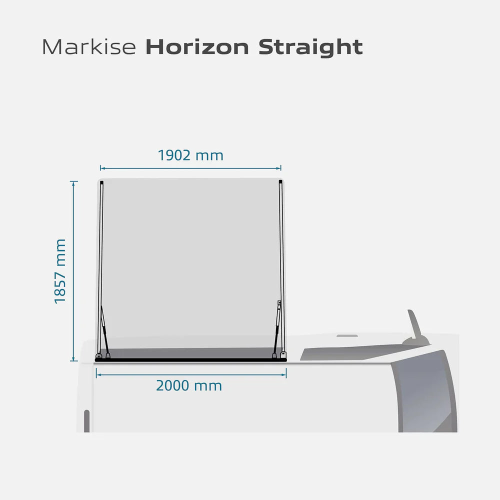 horntools Markise Horizon Straight (freitragend)