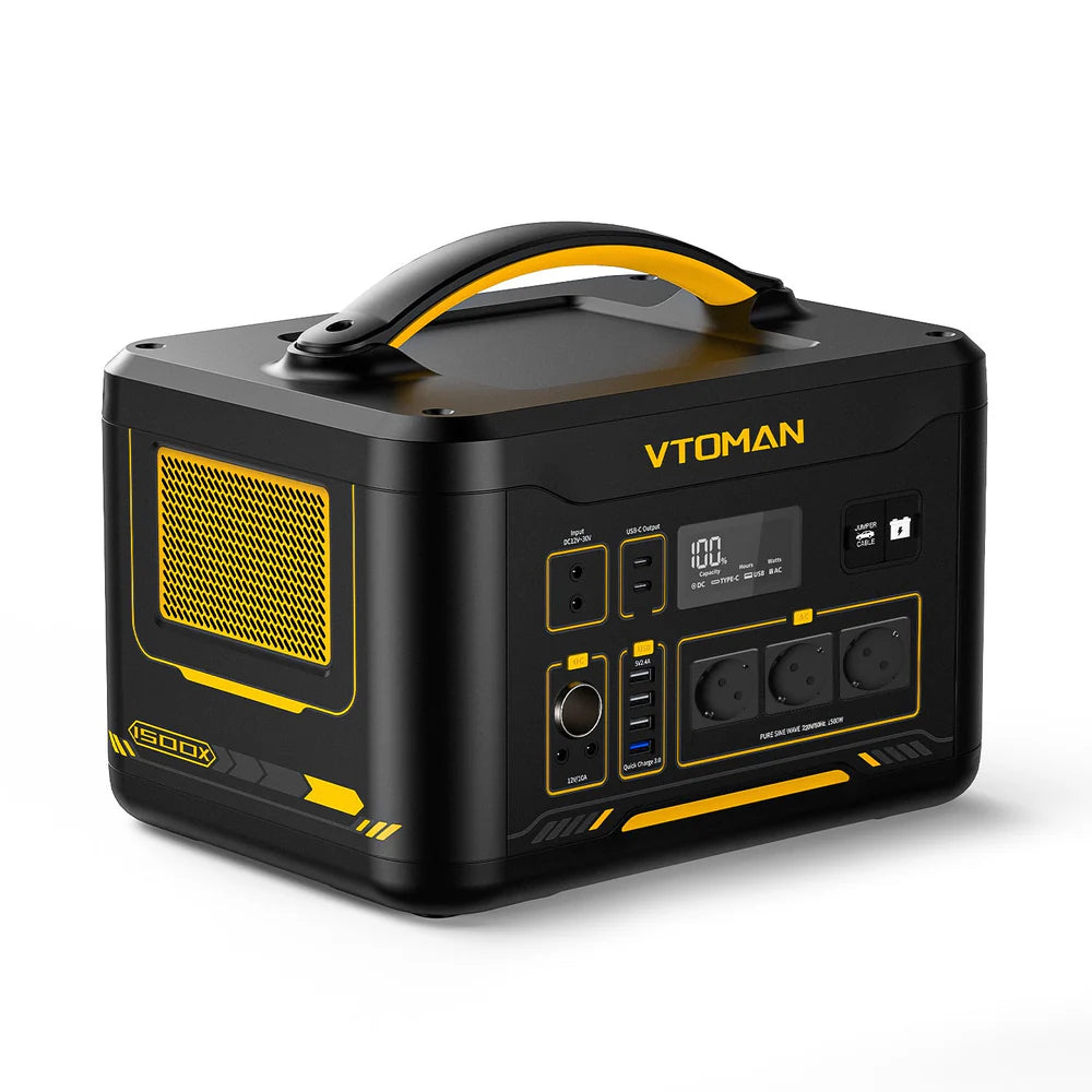 Sparbundle - VTOMAN Jump 1500X + 200W Solartasche