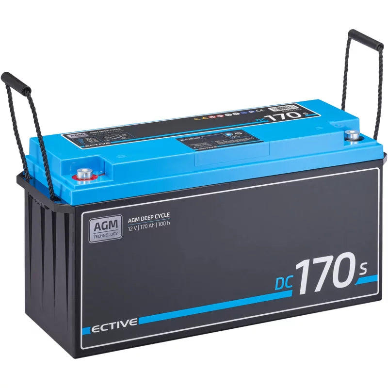 ECTIVE DC 170S AGM Deep Cycle mit LCD-Anzeige 170Ah