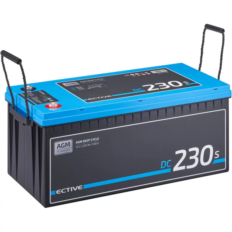 ECTIVE DC 230S AGM Deep Cycle mit LCD-Anzeige 230Ah