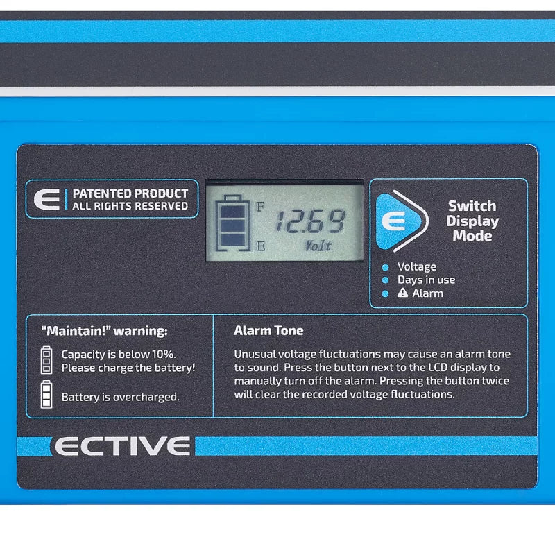 ECTIVE DC 230S AGM Deep Cycle mit LCD-Anzeige 230Ah
