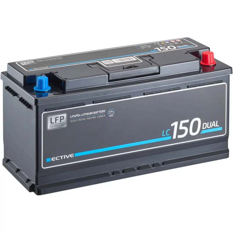 ECTIVE LC 150 Dual Versorgungsbatterie 150Ah 12V 1920Wh 1650A
