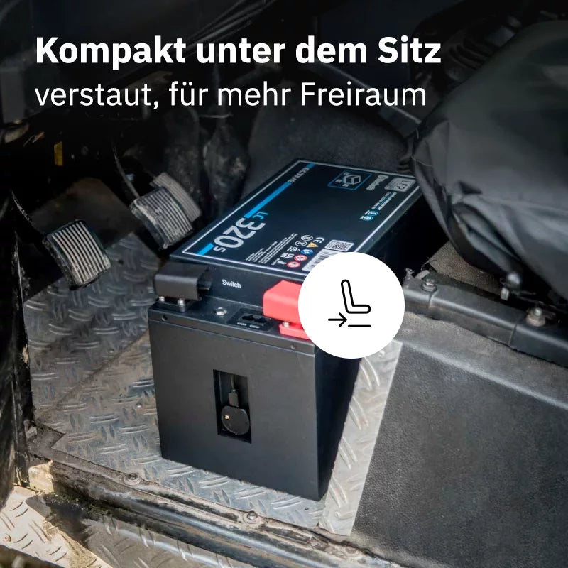 ECTIVE LC 320s LT LiFePO4 Lithium Untersitzbatterie 320Ah