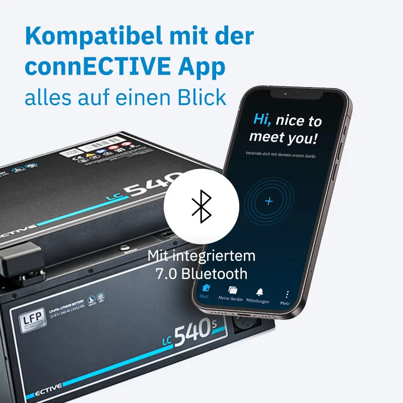 ECTIVE LC 540s LT LiFePO4 Lithium Untersitzbatterie 540Ah