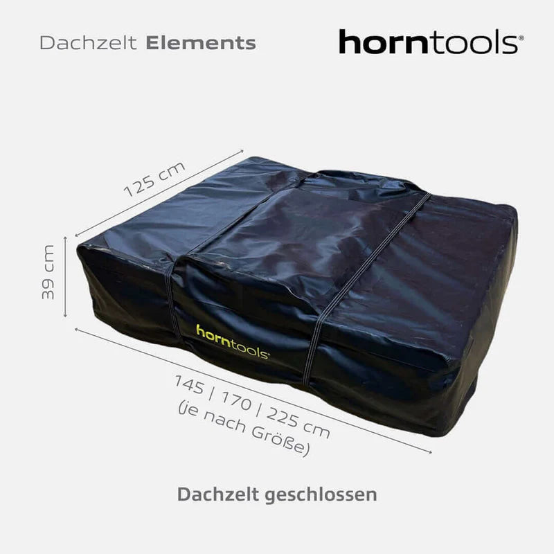 horntools Dachzelt Elements Gen II - Farbe Ocean