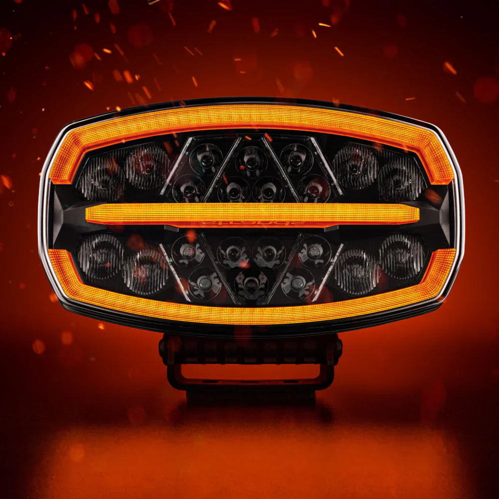 Strands Firefly One Fahrlicht – 10.500 Lumen, Ovales Design, IP67