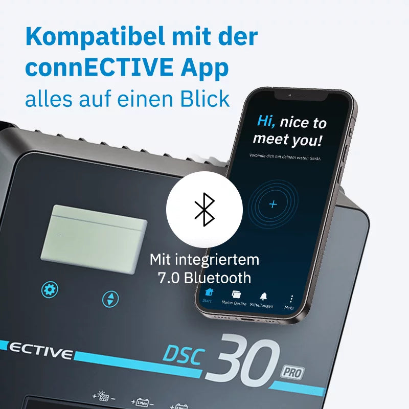 ECTIVE DSC 30 PRO MPPT Solar-Laderegler 30A Solarspannung 150V