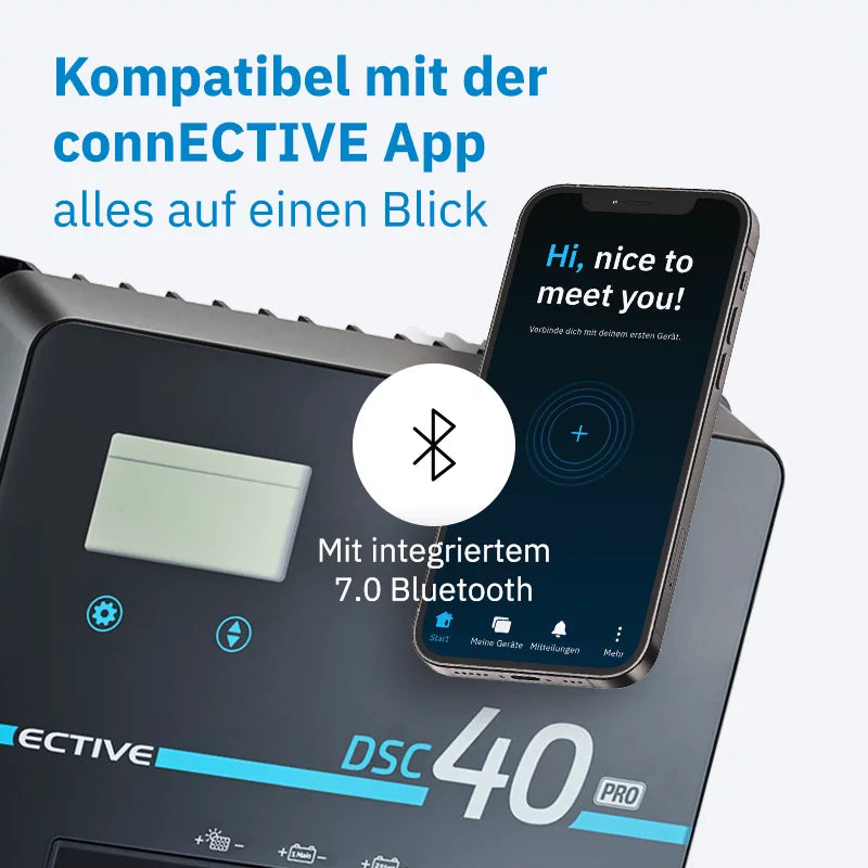 ECTIVE DSC 40 PRO MPPT Solar-Laderegler 40A Solarspannung 150V
