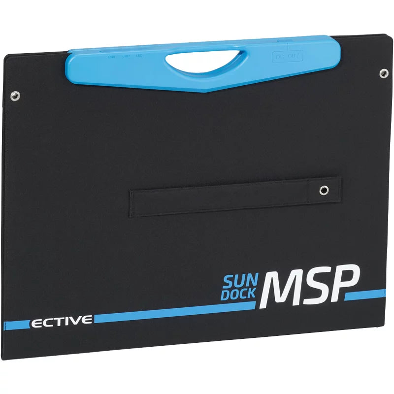 ECTIVE MSP 100 SunDock faltbares 100W Solarmodul in praktischer Tasche